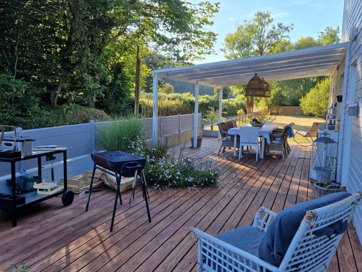 Lodge Avec Vue Sur La Riviere Lannion Buitenkant foto